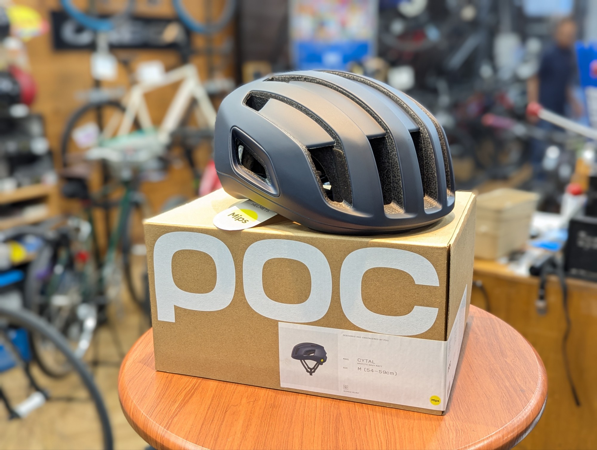 POC CYTAL APATITE NAVY MATT Mサイズ 最新モデル到着！ | BICYCLE PRO 